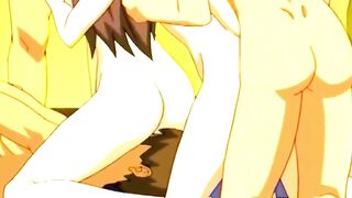 Hentai Step Sister and Step Brother fuck when no one at home | Uncensored Hentai |