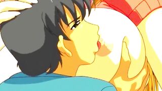 Hentai Step Sister and Step Brother fuck when no one at home | Uncensored Hentai |