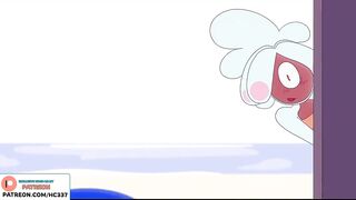 FUTANARI PARTY STEVEN UNIWERSE LAPIS LAZULI - AMAZING HENTAI FUTA STORY 60FPS
