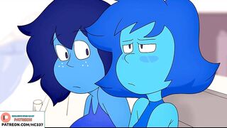 FUTANARI PARTY STEVEN UNIWERSE LAPIS LAZULI - AMAZING HENTAI FUTA STORY 60FPS