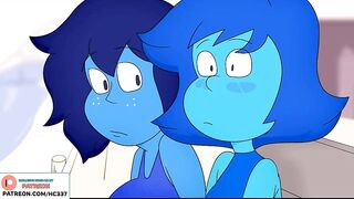 FUTANARI PARTY STEVEN UNIWERSE LAPIS LAZULI - AMAZING HENTAI FUTA STORY 60FPS