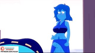FUTANARI PARTY STEVEN UNIWERSE LAPIS LAZULI - AMAZING HENTAI FUTA STORY 60FPS