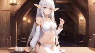 Elf girls anime hentai compilation エルフの女の子アニメエロコンピレーション animation