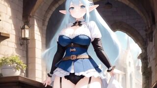 Elf girls anime hentai compilation エルフの女の子アニメエロコンピレーション animation