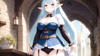 Elf girls anime hentai compilation エルフの女の子アニメエロコンピレーション animation