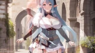 Elf girls anime hentai compilation エルフの女の子アニメエロコンピレーション animation