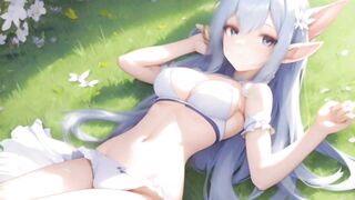 Elf girls anime hentai compilation エルフの女の子アニメエロコンピレーション animation