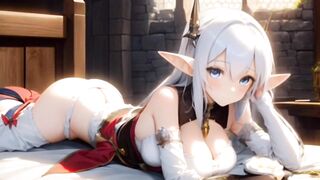 Elf girls anime hentai compilation エルフの女の子アニメエロコンピレーション animation