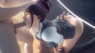 Fortnite porn Compilation. Rook Ruby Alli Harley Quinn Rule34 3D hentai animation