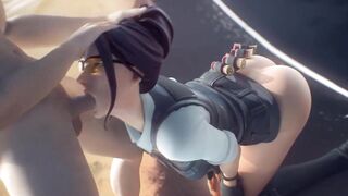 Fortnite porn Compilation. Rook Ruby Alli Harley Quinn Rule34 3D hentai animation