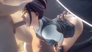 Fortnite porn Compilation. Rook Ruby Alli Harley Quinn Rule34 3D hentai animation