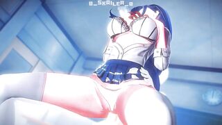 Genshin Impact - Raiden at School