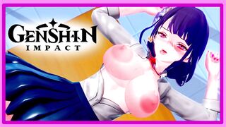 Genshin Impact - Raiden at School