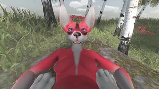 Fox licks lover clean after rough fuck ????????????