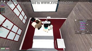 Red hair and Blue Hair girl get fucked in roblox