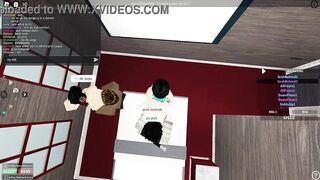 Red hair and Blue Hair girl get fucked in roblox