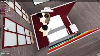 Red hair and Blue Hair girl get fucked in roblox
