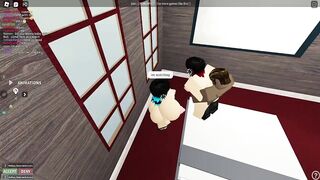 Red hair and Blue Hair girl get fucked in roblox