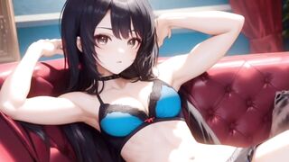 Muscular anime girls hentai compilation 筋肉質のアニメの女の子のエロ編集 animation