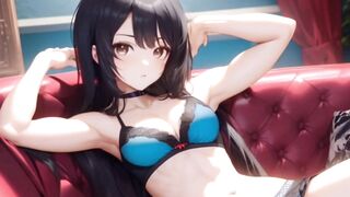 Muscular anime girls hentai compilation 筋肉質のアニメの女の子のエロ編集 animation