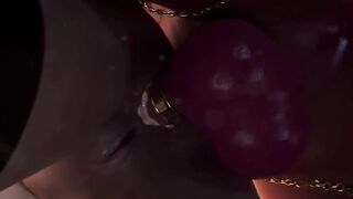 futa nun fucks her stepdaughter in anal 3D hentai uncensored