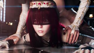 futa nun fucks her stepdaughter in anal 3D hentai uncensored
