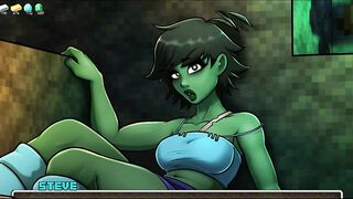 Minecraft HornyCraft - Part 54 Zombie Girl! By LoveSkySanHentai