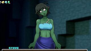 Minecraft HornyCraft - Part 54 Zombie Girl! By LoveSkySanHentai