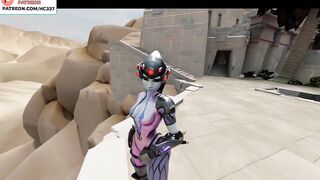 WIDOWMAKER HARD FUCKED BY FUTANARI - HOTTEST OVERWATCH HENTAI ANIMATION 4K 60FPS