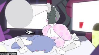 First robot with sex machine hentai animation