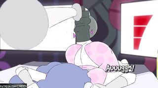 First robot with sex machine hentai animation