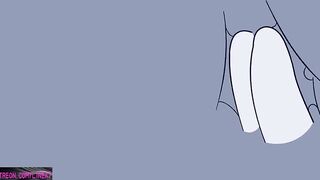Horny Girl fucks a Teen futa - Cartoon Sexy Animated Porn