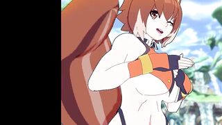 Cute Neko furry play with you hentai