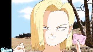 ANDROID 18 SEX FOR MONEY MR ROSHI DRAGON BALL Z