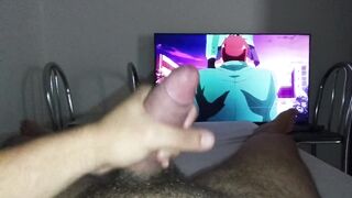 Masturbating Until I Cum While Watching Dropout Hentai Teen Colegial Anal Sex