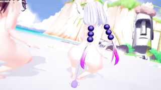 「Kanna Kamui & Saikawa Riko」 Chocolate Cream 【Remake】