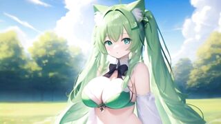 Cat girls hentai anime compilation 猫娘エロアニメコンピレーション animation