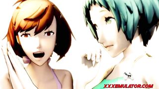 Cartoon Girls Doggy Animation 2023