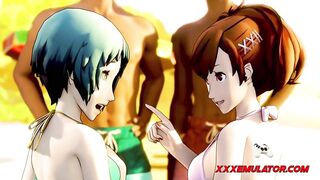 Cartoon Girls Doggy Animation 2023