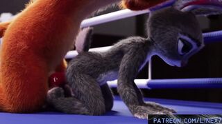 Judy Hopps have fight with Nick Wilde And get fucked
