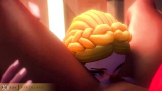Lesbian Princess Zelda and Lady Urbosa