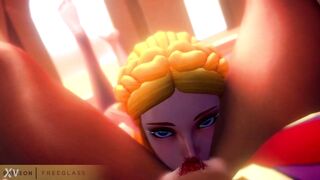 Lesbian Princess Zelda and Lady Urbosa