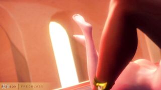 Lesbian Princess Zelda and Lady Urbosa