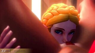 Lesbian Princess Zelda and Lady Urbosa