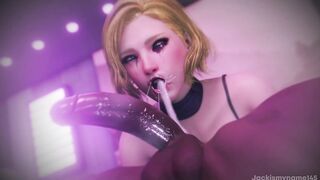Nina Williams Getting Blacked And Washed [Tekken] [SFM]