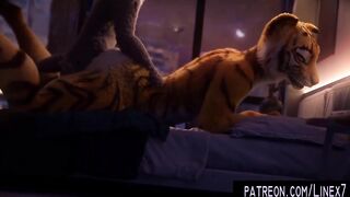 FURRY CUTE FUCKING AND GETTING ANAL
