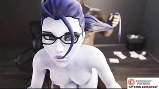 WIDOWMAKER HARD FUCKED BY BIG DICK AND GETTING CREAMPIE - OVERWATCH HENTAI ANIMATION 4K 60FPS
