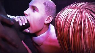 Cuckold join the party but has to suck BBC