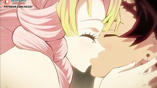 MITSURI KANROJI ANAL FUCKED BY TANJIRO AND GETTING CREAMPIE | DEMON SLAYER HENTAI ANIMATION 60FPS
