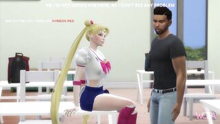 [TRAILER] SAILOR MOON CHEATING ON BOYFRIEND WITH TWO CLASSMATES